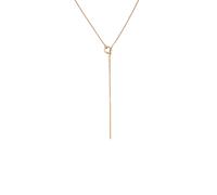 Elli PREMIUM Y-Kette Stab 375 Gelbgold verstellbar 45 Damen