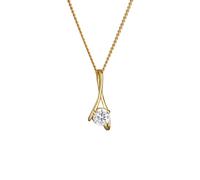 Elli PREMIUM Zirkonia 585 Gelbgold 45 Damen