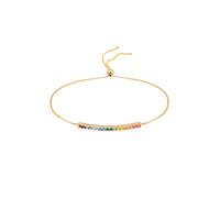 Elli Rainbow Kristalle 925 Silber vergoldet 16 Damen