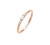 Elli Zirkonia Marquise Elegant Verlobung 925 Silber 52 Damen