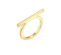 Ring Geo Minimal Blogger Trend Stab 925 Sterling Silber Elli Gold 58 (Artikelnummer: 4N226/20X58)