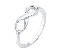Elli, Ring Basic Infinity Unendlichkeit 925 Sterling Silber in silber, Schmuck für Damen Gr. 52 mm