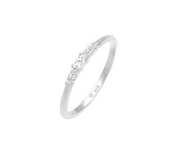 ELLI Ring Marquise Elegant Verlobung Mit Zirkonia Kristallen In 925 Sterling Silber für Damen - 52