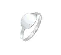 Elli Ring Damen Siegel Basic Trend Geo Minimal 925 Silber