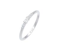 ELLI Ring Marquise Elegant Verlobung Mit Zirkonia Kristallen In 925 Sterling Silber für Damen - 52