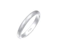 Elli Ring Damen Basic Minimal Matt in 925 Sterling Silber