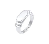 ELLI Damen Ring Siegelring silber, Größe 56, 5168961 Silber 56
