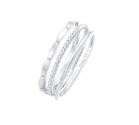 Elli Ring Damen silber, 56