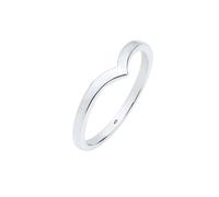 Elli Ring Damen V-Form Stacking Trend in 925 Sterling Silber