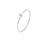 Elli Solitär Stapel 925 Silber, mit Kristallen von Swarovski® 52 Damen