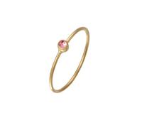 Elli - Stacking Kristalle Grün 925 Silber Ringe 1 ct Damen