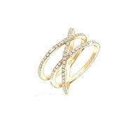Elli Ring Damen Statement Wickel mit Kristallen