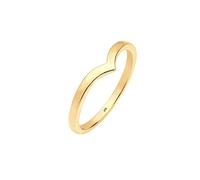 Ring V-Stacking Geo Trend Blogger 925 Sterling Silber Elli Gold 52 (Artikelnummer: 4N162/30X52)