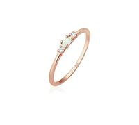 ELLI Damen Ring 'Opal' rosegold, Größe 54, 4027568 Rosegold 54
