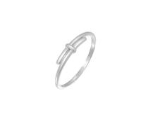 Elli Ring Damen Wickel Design Gedreht Basic in 925 Sterling Silber