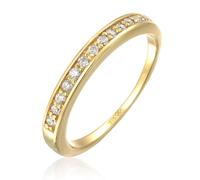 Elli Ringe - Ring Topas Edelstein Memoire 375 Gelbgold - Gr. 58 MM - in Gold - für Damen