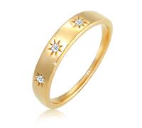 Ring Verlobung Stern Diamant (0.045Ct.) 585 Gelbgold DIAMORE Gold 4N346/50X52