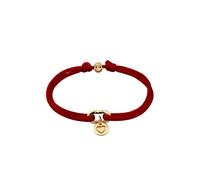 Elli Satin Smiling Face 925 Sterling Silber Rot Damen