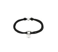 Elli Satin Smiling Face 925 Sterling Silber Schwarz Damen