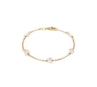 Elli Schmetterling Kristalle Weiß 925 Sterling Silber vergoldet, mit Kristallen von Swarovski® 16 Damen