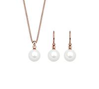 Elli Schmuckset Damen Basic Muschelkernperlen