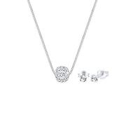 Elli Schmuckset »Collier Kugel Swarovski® Kristalle 925 Silber«