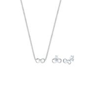 Elli Schmuckset Damen Infinity Unendlichkeit in 925 Sterling Silber