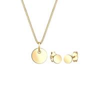Elli Schmuckset »Kreis, 0905350819, 0905830819, 0907481519« (Set, 4-tlg), gold