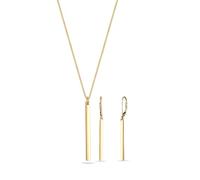 Elli Schmuckset Damen Set Basic für Frauen Elegant 925 Silber (45, Zentimeter)