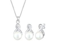 Elli Schmuckset Damen silber, 45