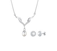 Elli Schmuckset Damen silber, 45