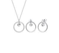 Elli Schmuckset Damen silber, 45
