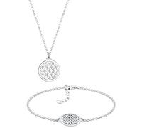 Elli Schmuckset Damen silber, 45