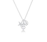 Elli Seestern Muschel Anhänger Maritim Meer 925 Silber silberfarben Damen