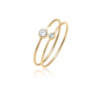 Elli Set 925 Silber, mit Kristallen von Swarovski® 42 Damen