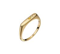 Elli Siegelring mit Kristallen 925 Sterling Silber 52 Damen