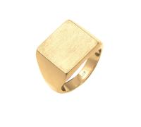 Elli Siegelring Royal Matt Geo Quadrat Trend 925 Silber 54 Damen