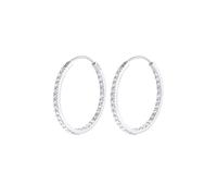 Elli Ohrringe Creolen Swarovski® Kristall Funkelnd 925 Silber Ohrring Produkte (1.0 pieces)
