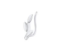 Elli Single Ear Climber Blatt Leaf Look 925 Silber silberfarben Damen