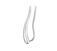 Elli Single Earclimber Ohrklemme Geschwungen 925 Silber silberfarben Damen