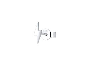 Elli Single Ohrstecker Blitz 925 Silber silberfarben Damen