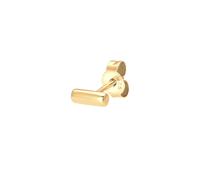 Single-Ohrstecker ELLI "Single Ohrstecker Stab Geo 925 Silber" Gr. OneSize, ohne Stein, Silber 925 (Sterlingsilber), goldfarben (gold) Damen Ohrringe (95360011-0) gold