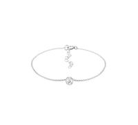 Elli Solitär Erbskette Kristalle 925 Silber silberfarben Damen