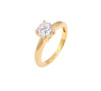Elli Solitär Klassisch Zirkonia 925 Sterling Silber 54 Damen