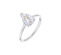 Elli Solitär Zirkonia Tropfen 925 Silber 56 Damen