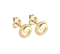 Elli Spirale 925 Silber goldfarben Damen