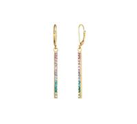 Elli Stab Sparkling Kristalle Rainbow 925 Silber vergoldet OneSize Damen