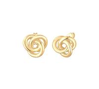 Elli Stecker Knoten Knot Basic Klassisch 925 Silber goldfarben Damen