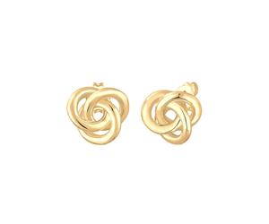 Elli Stecker Knoten Knot Basic Klassisch 925 Silber goldfarben Damen