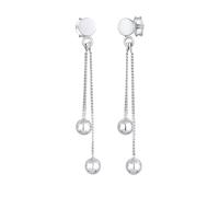 Elli Stecker Plättchen Kugel Kette Geo Style 925 Silber OneSize Damen